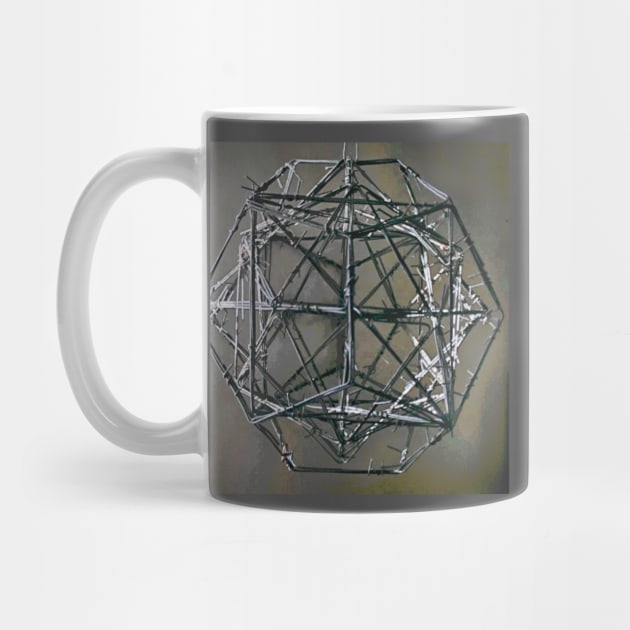 Gmtrx Seni Lawal Geometron Nested Platonic solids by Seni Lawal